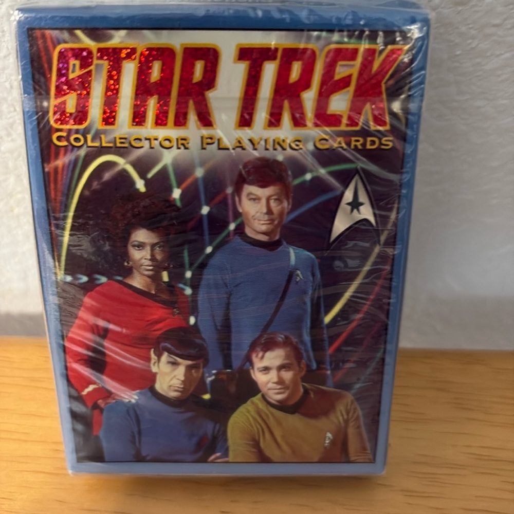 Star Trek collectible playing cards brand new stolen package